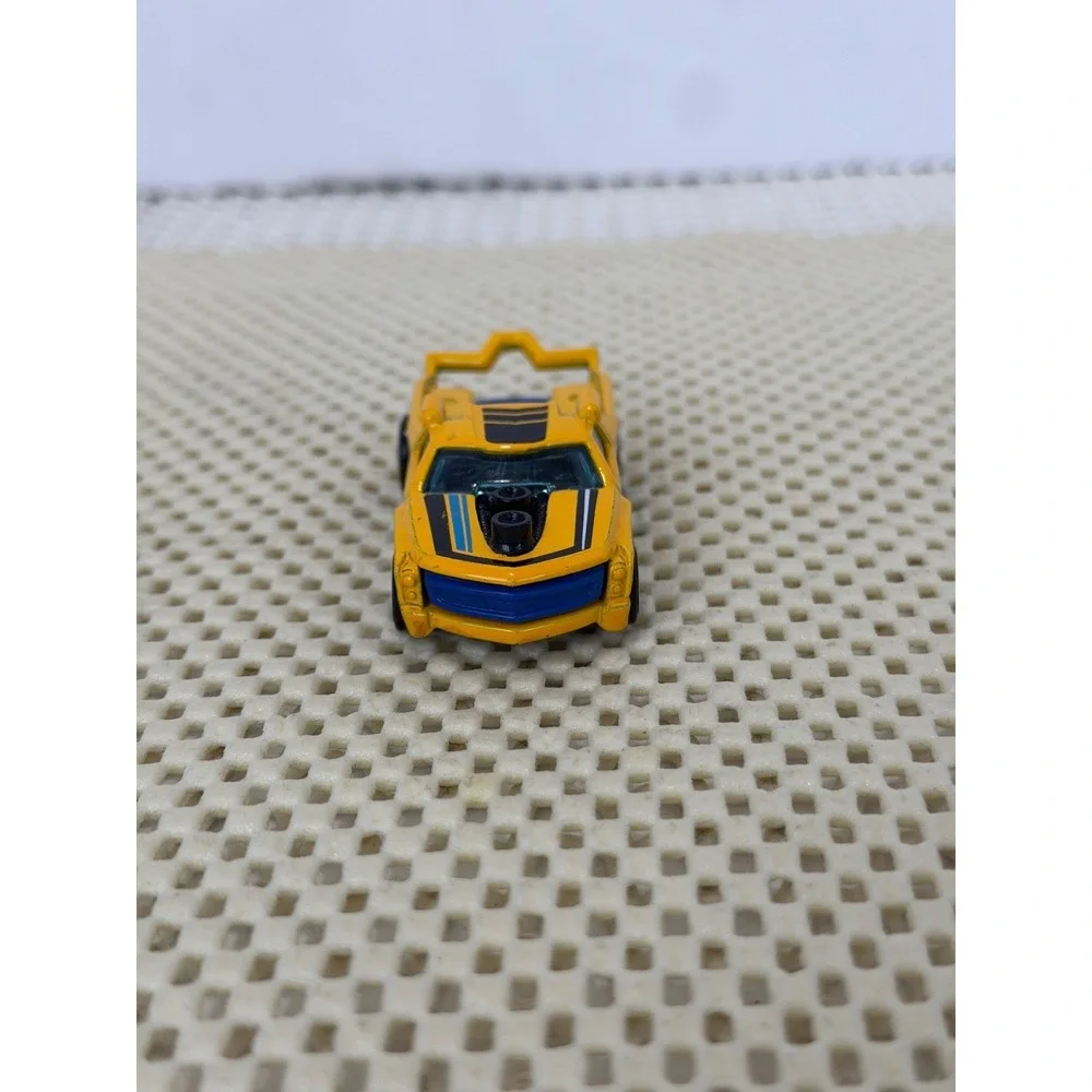 Hot Wheels Fig Rig Yellow‎ Blue Diecast Toy Car Truck X1654 2012 Mattel EUC